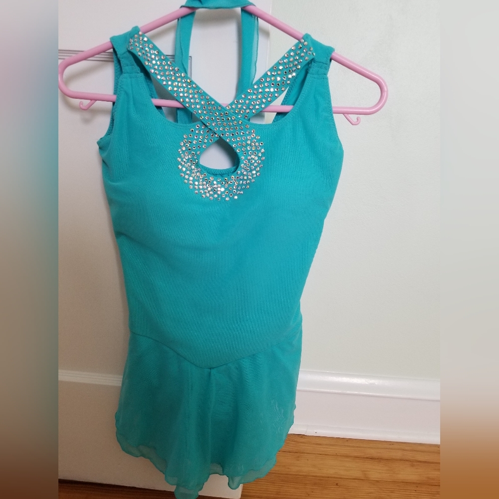 Ladies figure skating dress